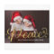 Gold Glitter Hand Lettered Peace Christmas