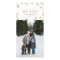 Gold Glitter Holiday Photo Card