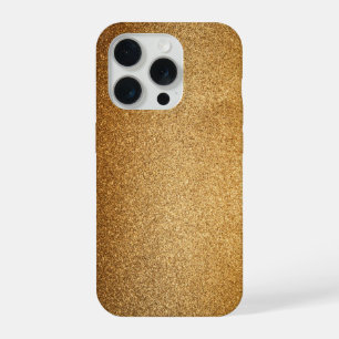Gold Glitter  iPhone 15 Pro Case