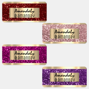 Gold Glitter Name Promotional Online Shop Glitter
