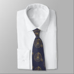 Gold Glitter Old Fashioned Unicycle Line Drawing Tie<br><div class="desc">A simple,  playful line art drawing of an old fashioned unicycle in faux gold.</div>