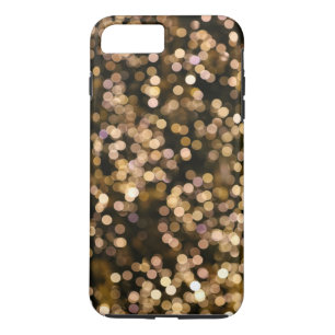 Gold Glitter Omber Plain Personalised Case-Mate iPhone Case