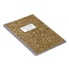 Gold Glitter Printed