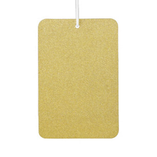 Gold Glitter, Sparkle, Glitter Background Car Air Freshener
