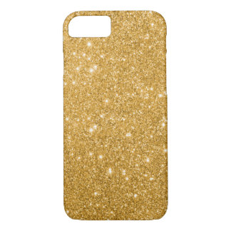 Gold Glitter Sparkle Print Case-Mate iPhone Case