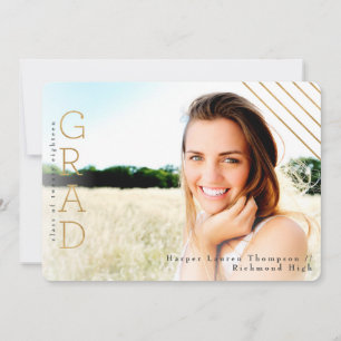 GOLD GRAD ANNOUNCEMENT