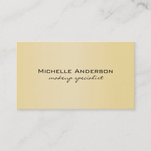 Gold Gradient Business Card