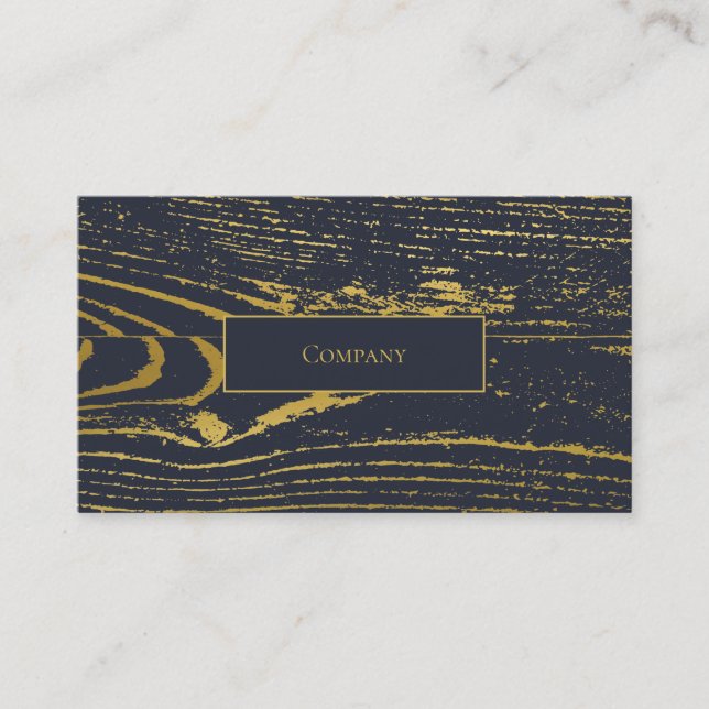 Gold Grain Business Card (Front)