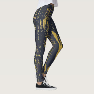 Gold Grain Leggings