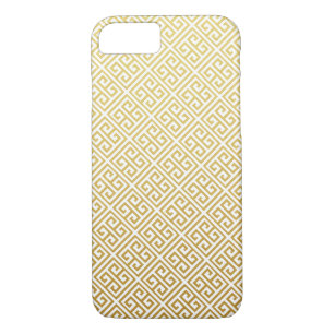Gold Greek Key Pattern iPhone 7 Case