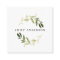 GOLD GREEN FOLIAGE WATERCOLOR WREATH PROFESSIONAL