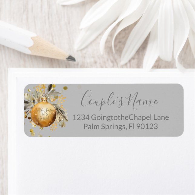 Gold Grey Christmas Wedding (Insitu)