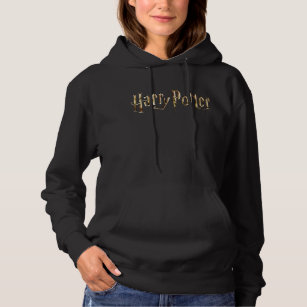 Gold Harry Potter Logo Hoodie