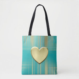Gold Heart Collection Tote Bag