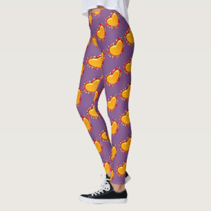 Gold hearts Thunder_Cove Leggings