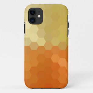 Gold Hexagon Abstract Art Case-Mate iPhone Case