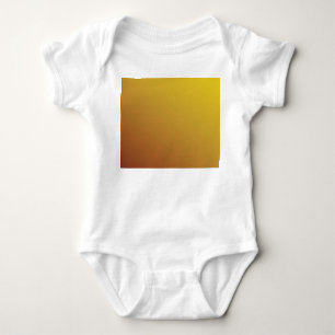 Gold Hexagon: Glitter Geometric Background. Baby Bodysuit