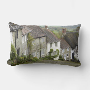 Gold Hill, Shaftesbury, Dorset, England, United Lumbar Cushion