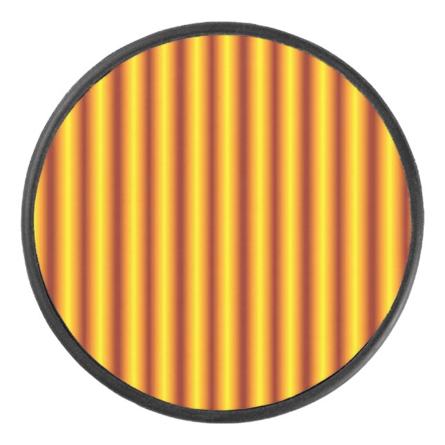 Gold Hockey Puck (Front)