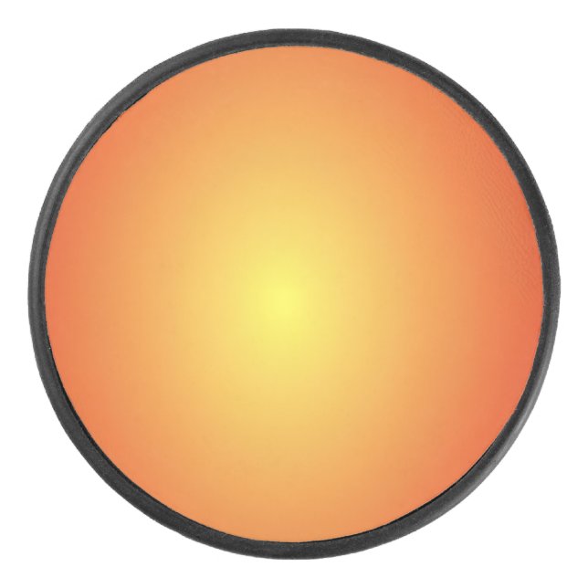 Gold Hockey Puck (Front)