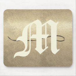 Gold Holidays Vibe Mouse Pad