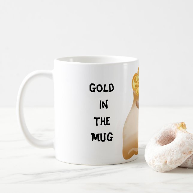Gold In The Mug (With Donut)