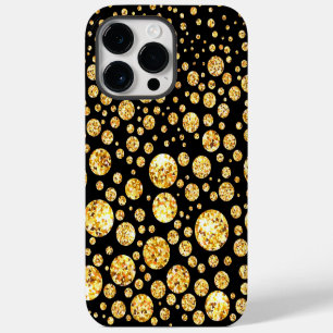 GOLD IRIDESCENT DIAMOND LOOK iPhone 14 PRO MAX CASE