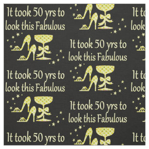 GOLD IT TOOK 50 YRS TO LOOK THIS FABULOUS FABRIC