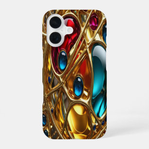 Gold & Jewels #11 - iPhone 16 Cases
