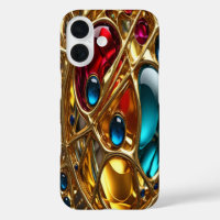 Gold & Jewels #11 - iPhone 16 Cases
