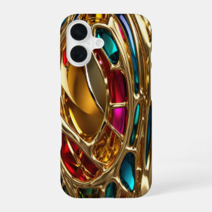 Gold & Jewels #40 - iPhone 16 Cases