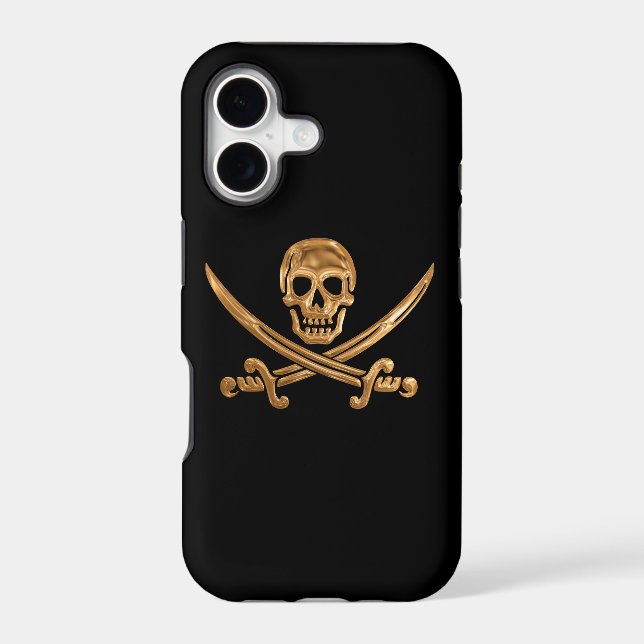 Gold Jolly Roger (Back)