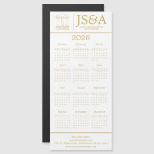 Gold Justice Columns Law Firm Logo 2026