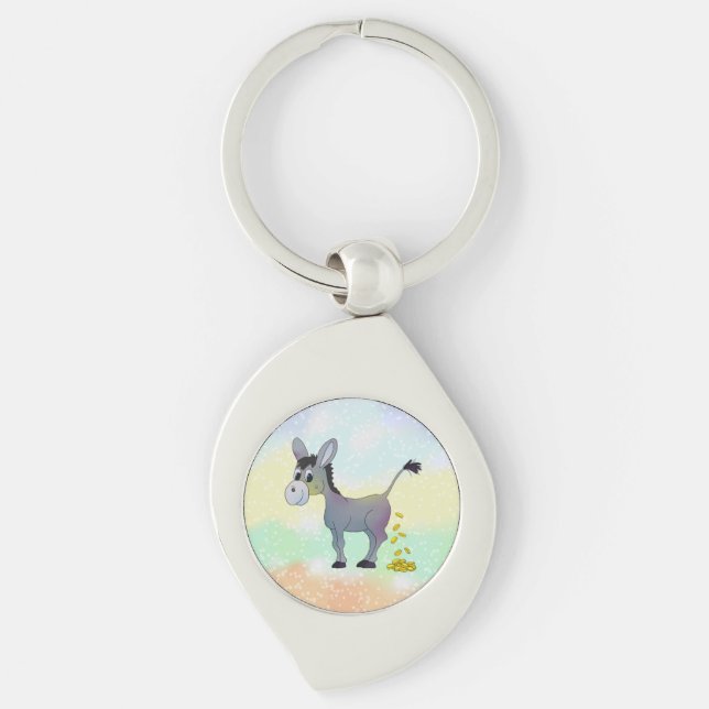 gold key ring (Front)