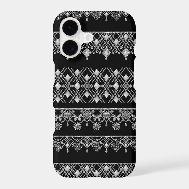 Gold lace Case-Mate iPhone case (Back)