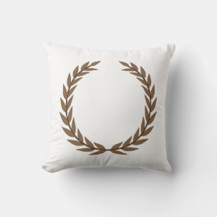 Gold Laurel Wreath Wedding Ring Pillow