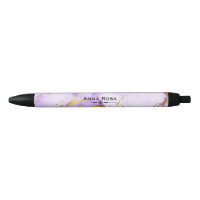 * Gold Lavender Marble Chic Popular