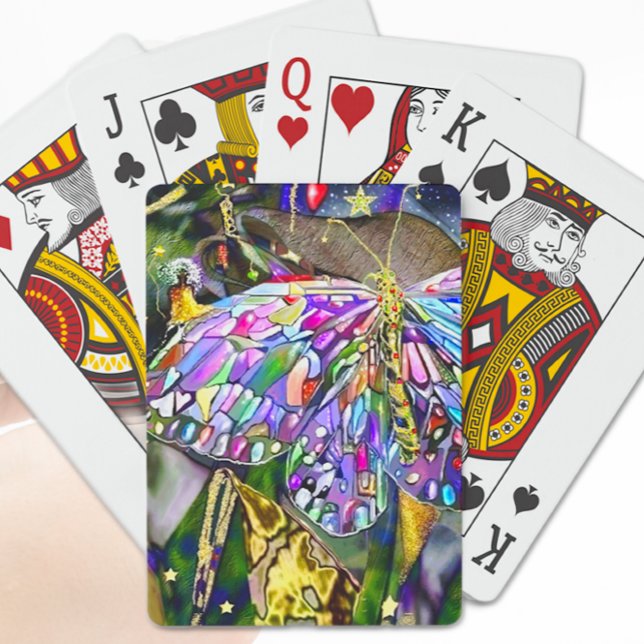 Gold Leaf Butterfly Playing Cards (Creator Uploaded)