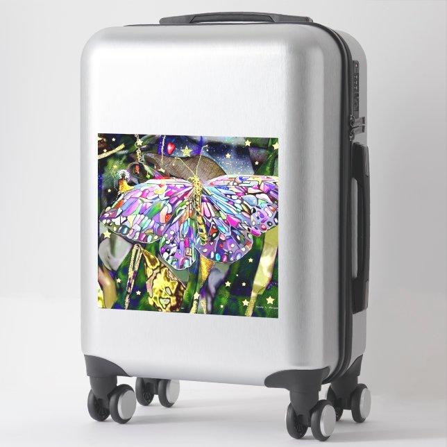 Gold Leaf Buttterfly (Suitcase)