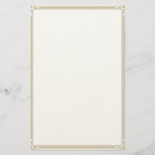 Gold Leaf Stationery