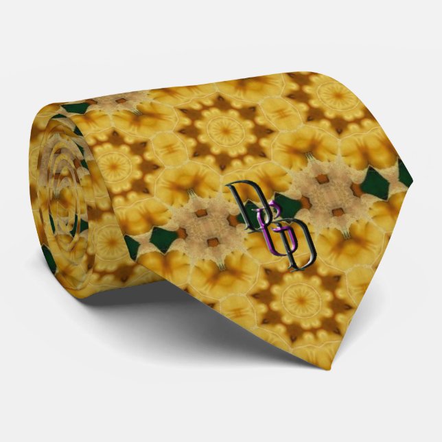 Gold Leaf Tie (Rolled)