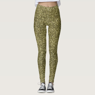Gold leggings