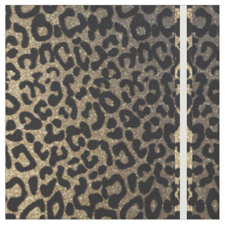 Gold Leopard Fabric