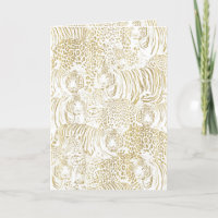 Gold Leopard Tiger Animals