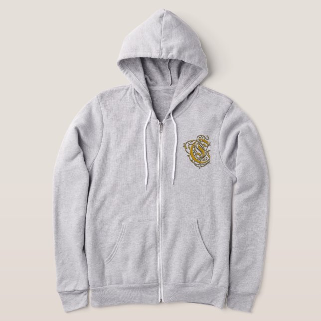 Gold Letter Hoodie (Laydown)