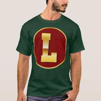 Gold letter L T-Shirt