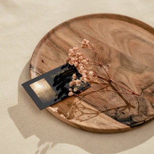 Gold Light 001 Business Card