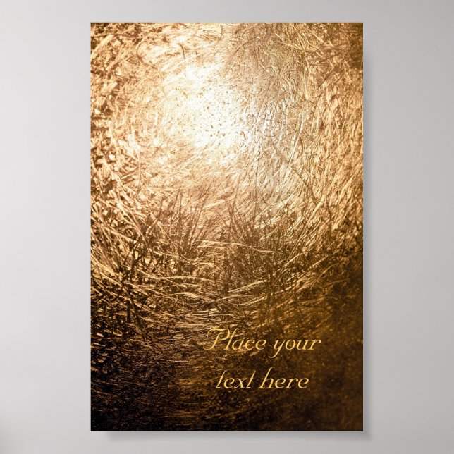 Gold Light 001 Poster (Front)