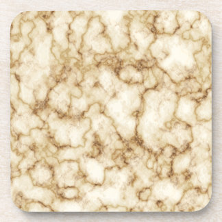 Gold light black marble texture coaster