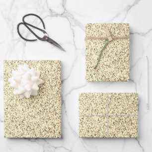 Gold light soft glitter sparkles wrapping paper sheet